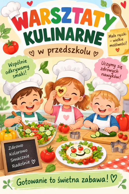 WARSZTATY KULINARNE W ODDZIALE PRZEDSZKOLNYM W LASIE