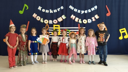 WYNIKI KONKURSU MUZYCZNEGO - KOLOROWE MELODIE