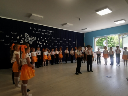POŻEGNANIE 6-LATKÓW W PRZEDSZKOLU PUBLICZNYM W ŚLEMIENIU