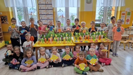 ,,WIELKANOC TUŻ, TUŻ'' - ODDZIAŁ PRZEDSZKOLNY W LASIE